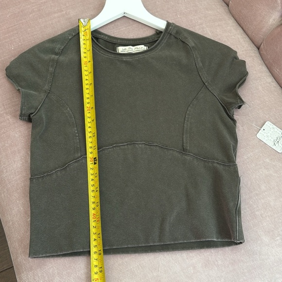NWT We The Free Protagonist Tee at Free People in Grey, Size M - Picture 6 of 7